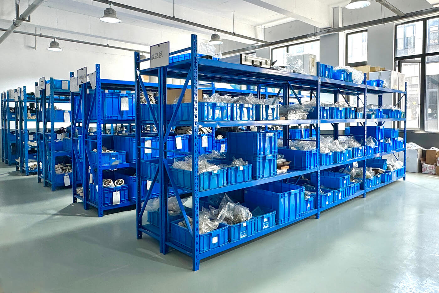 Work-in-progress area